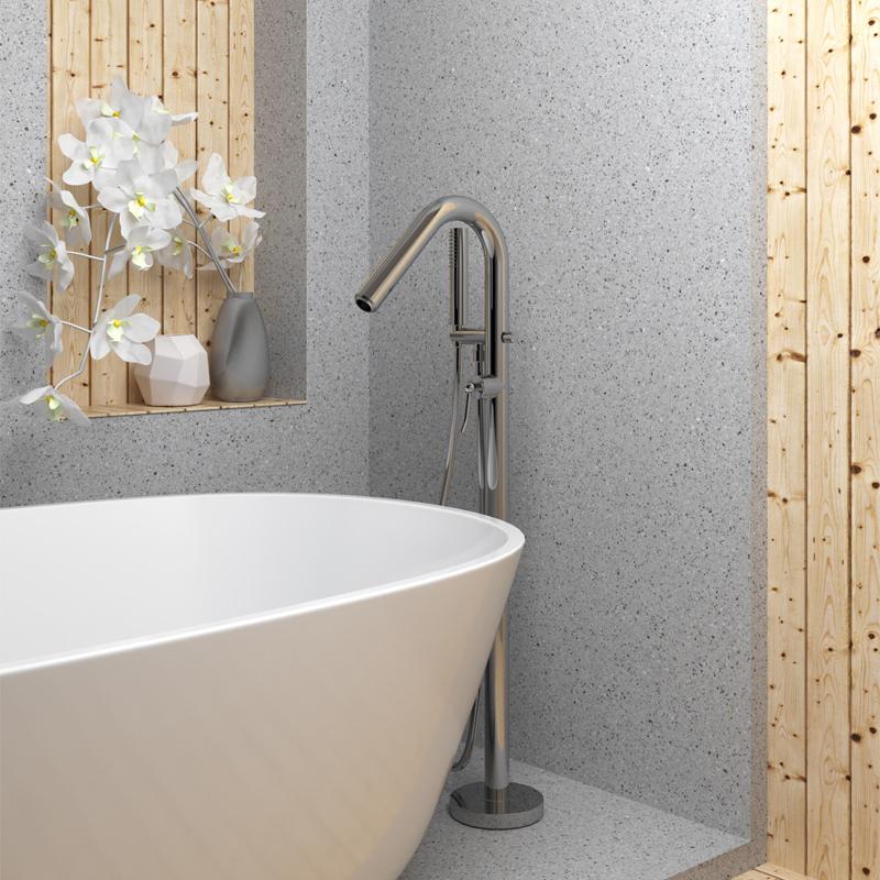 Paini Cox 78CR136 напольный смеситель для ванны  - Вид №1