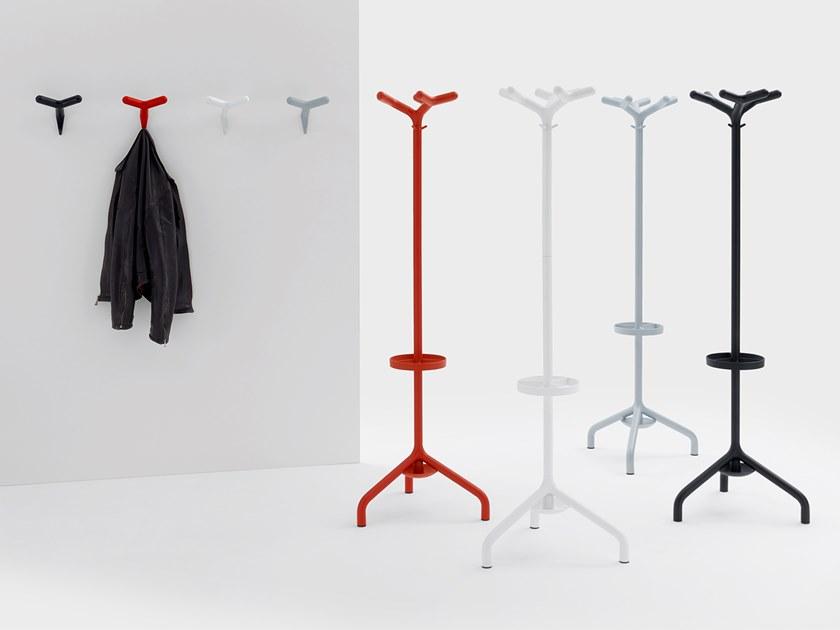 Viganò Офисная вешалка для верхней одежды из пластика с подставкой для зонтов Stilo sun-id-1378219 - Вид №1