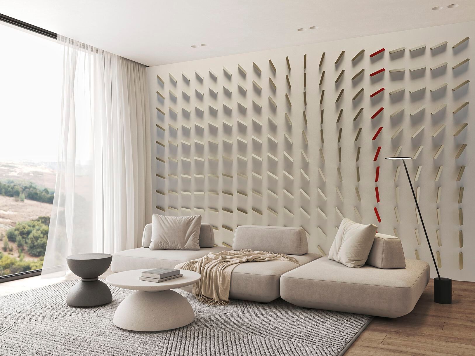 Carta da parati PVC free, eco-friendly, lavabile WallPepper TSUNAMI ARCH-00135430