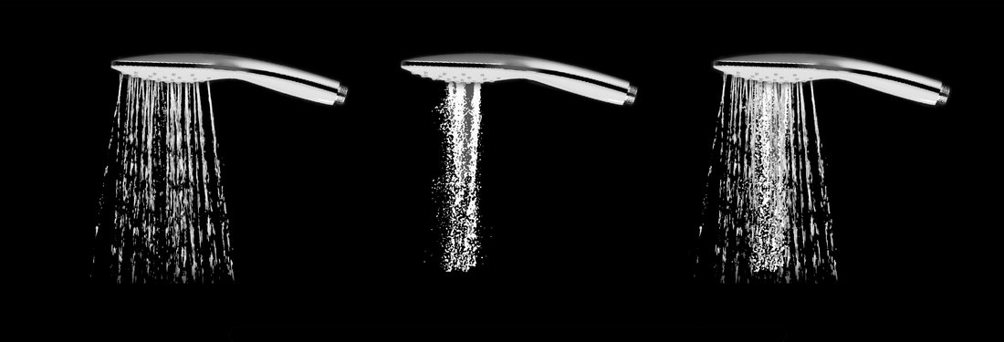 Душевой набор - шланг 150 см, душевая лейка Air (3 функции), держатель 907.00 Ravak X07S010 - Вид №5