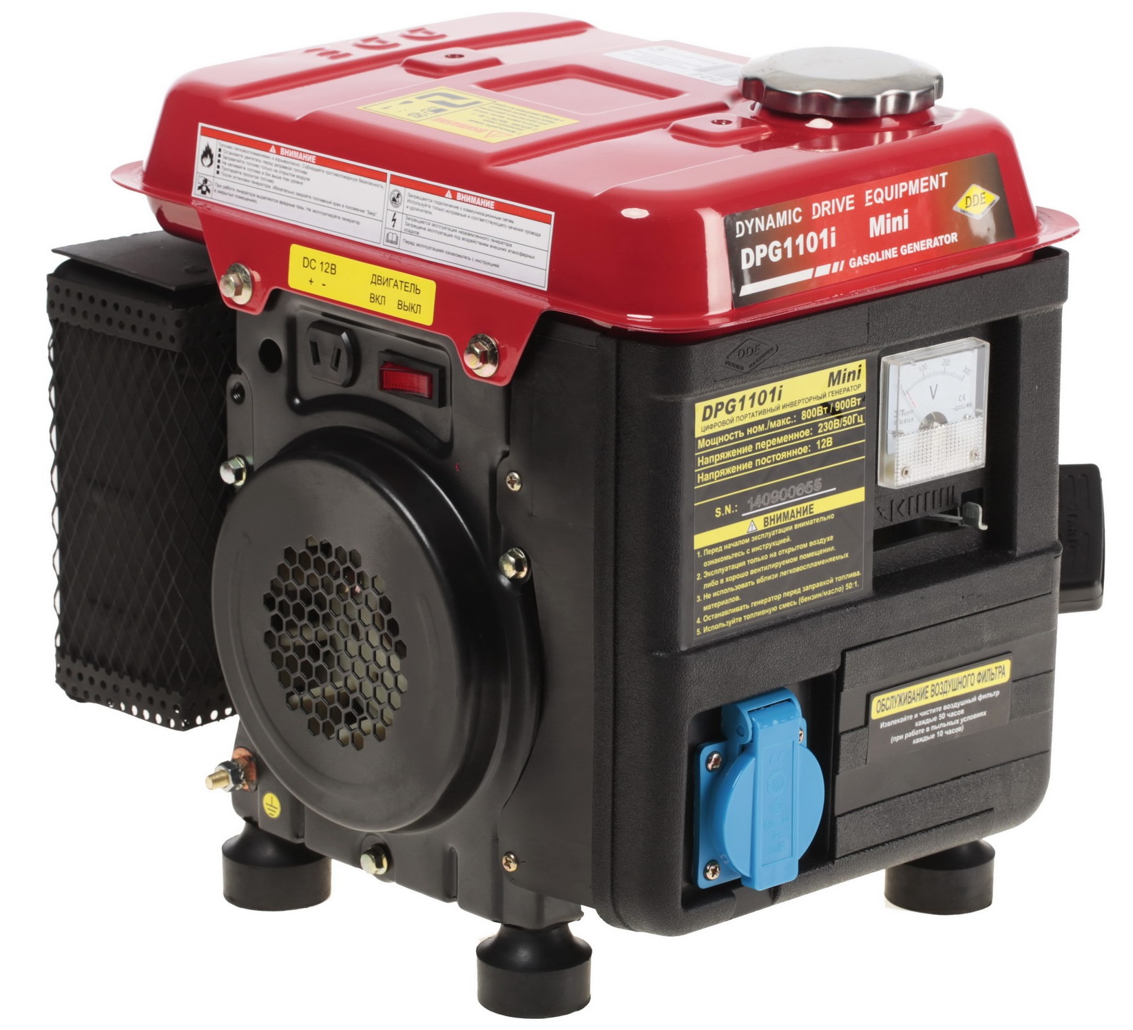 Электрогенератор   бензиновый DDE DPG1101i 6628580 STDN-0066335