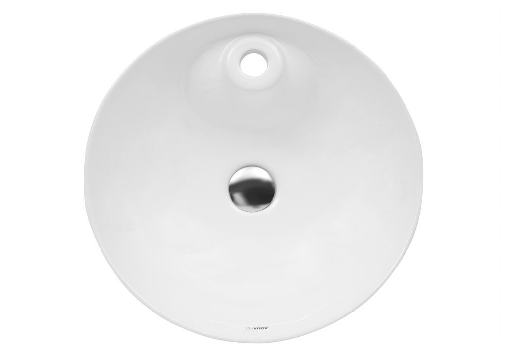 MOON2 Накладная раковина на столешницу  круглая Aquanet  - Вид №4
