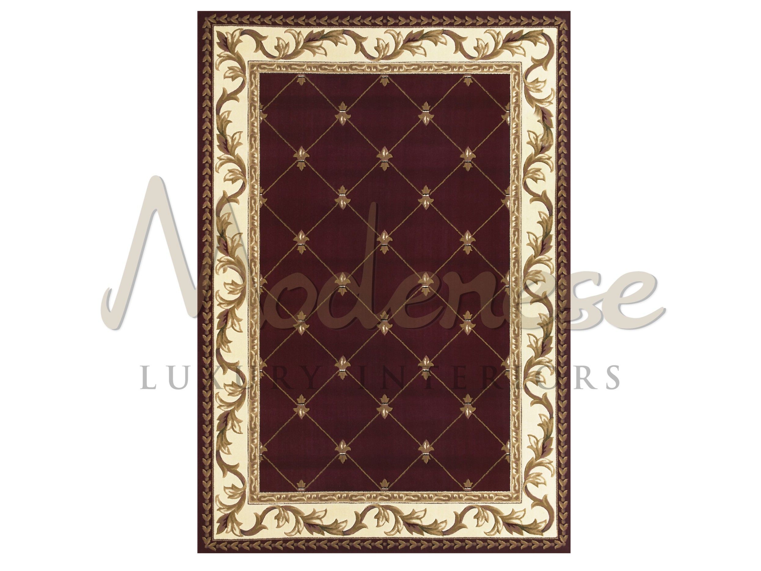 Шелковый прямоугольный ковер Modenese Luxury Interiors ковры и ковры ARCH-00051099 - Вид №1