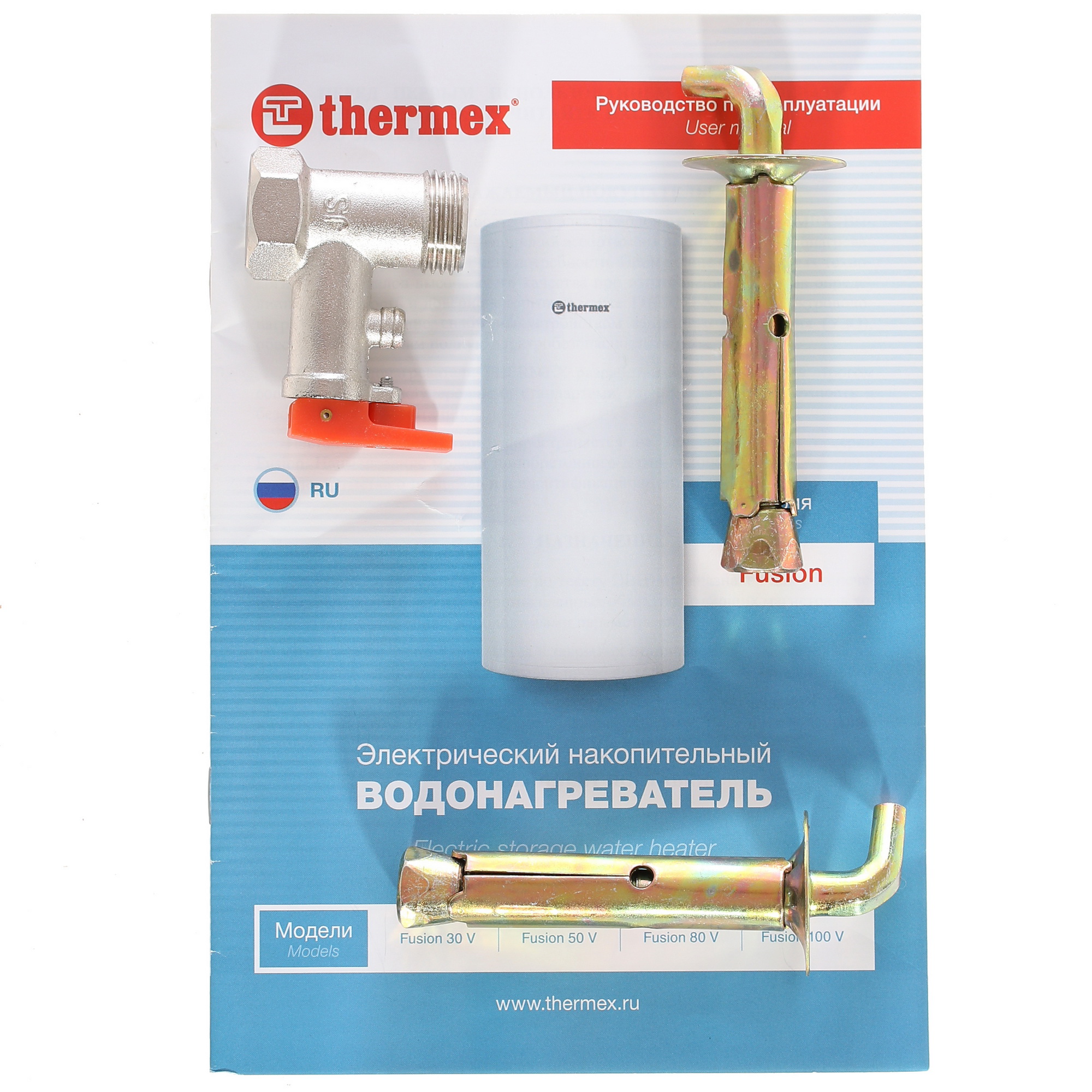 1233637 Водонагреватель электрический Thermex Fusion 80V STDN-0066513 - Вид №6