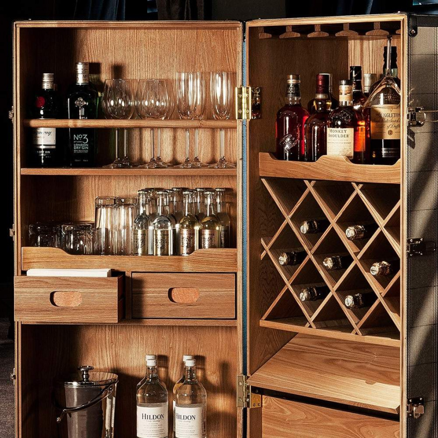 Винный шкаф-сундук серый Martini Bianco от Eichholtz EICHHOLTZ EICHHOLTZ 060702 Серый  - Вид №6