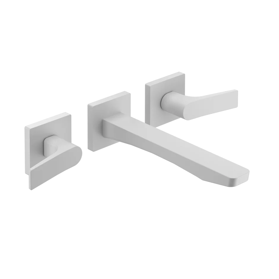 Группа умывальников 59090 279 Gessi Rilievo МАТОВО-БЕЛЫЙ 59090279