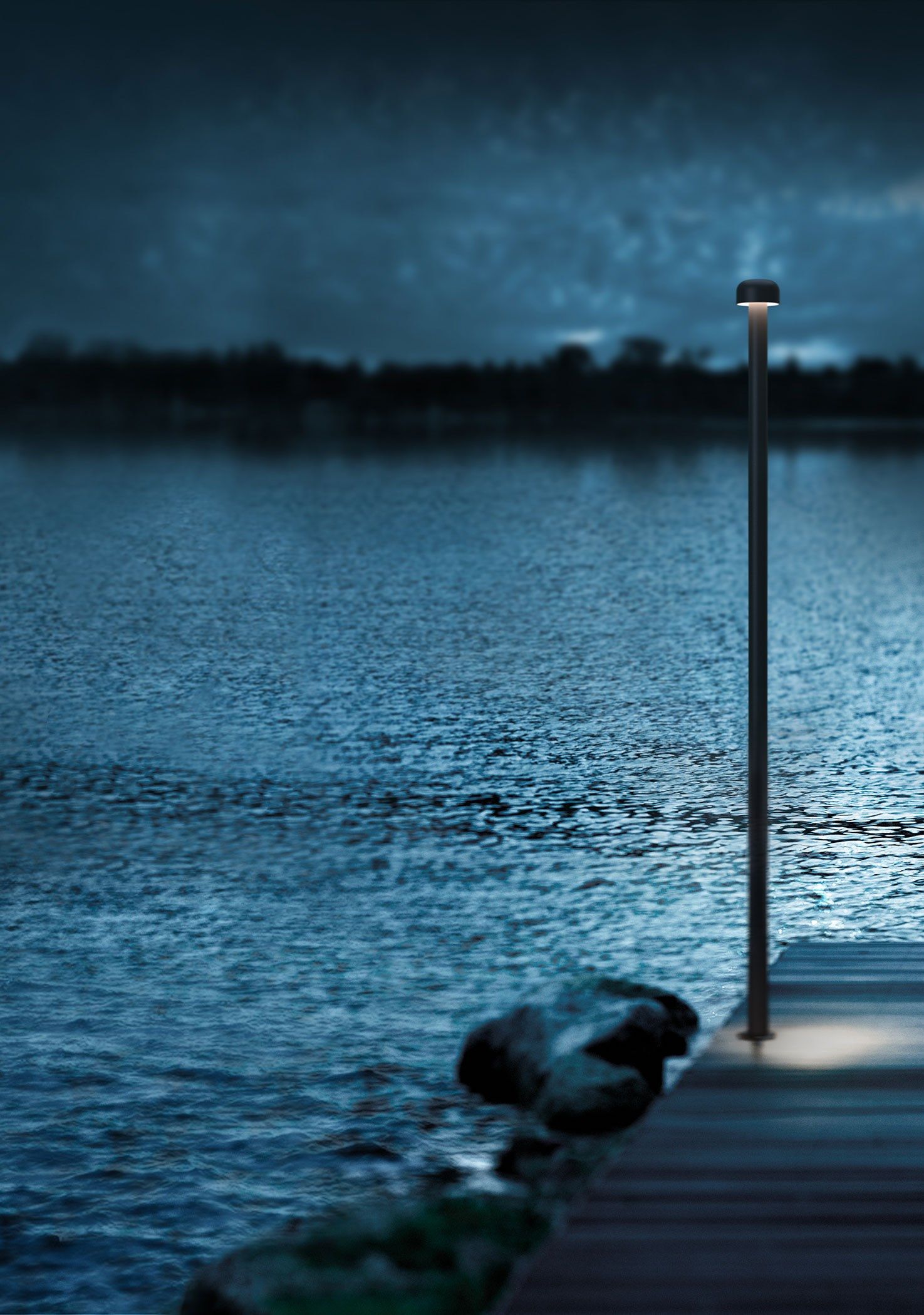 Алюминиевый светодиодный уличный фонарь с основанием Flos Bellhop ARCH-00096987 - Вид №2