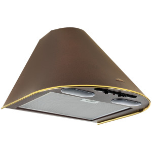 1074658 Вытяжка каминная ELIKOR Эпсилон 50П-430-П3Л коричневый/золотистый