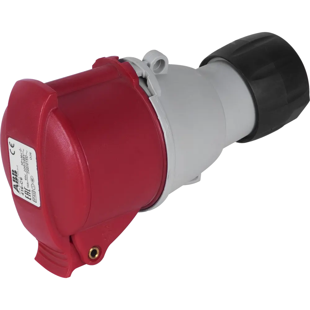 Розетка силовая ABB ICAT ноль заземление 16 А 380 В 13599091 STLM-2126964  - Вид №1