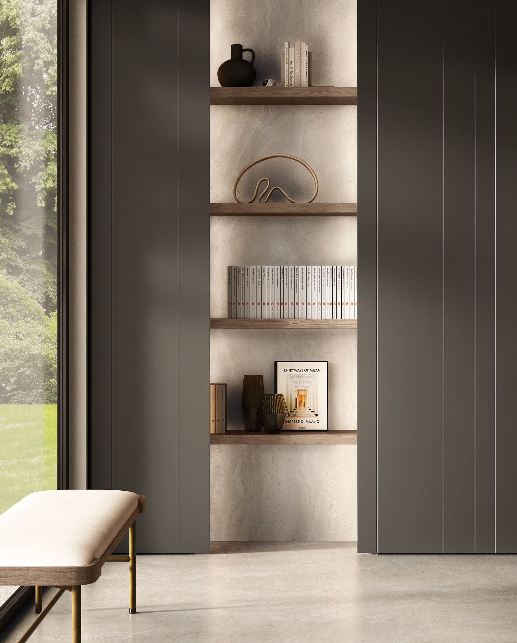 Пол / облицовка керамогранита с эффектом камня Florim Ceramiche AUTHENTIC LUXE ARCH-00094343 - Вид №17