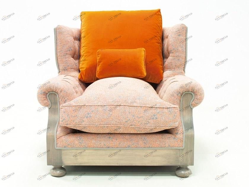 CREARTE COLLECTIONS Кресло Bergere из ткани с подлокотниками Dorian essence 20