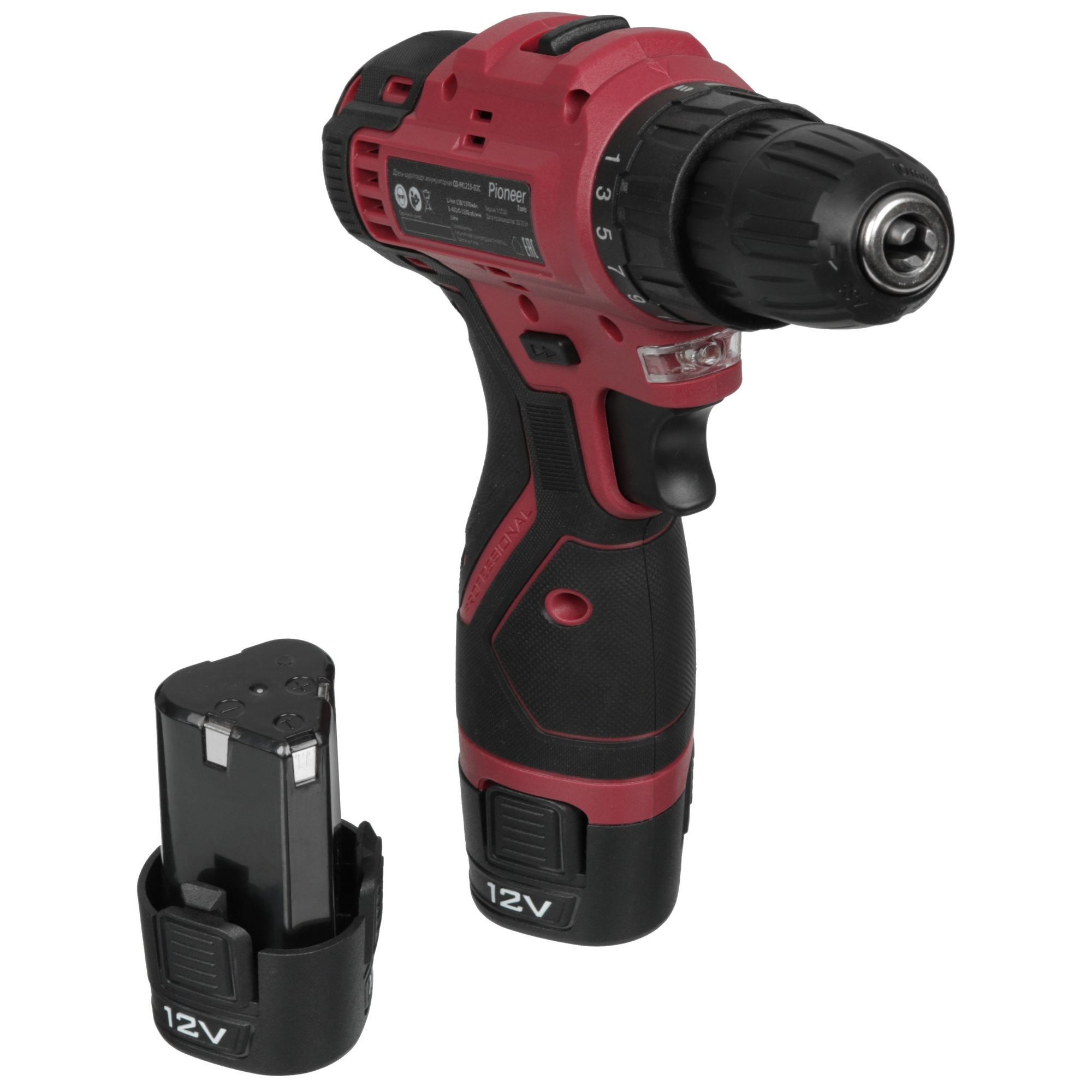 Дрель-шуруповерт Pioneer CD-M1215-02C 9297409 STDN-0121507