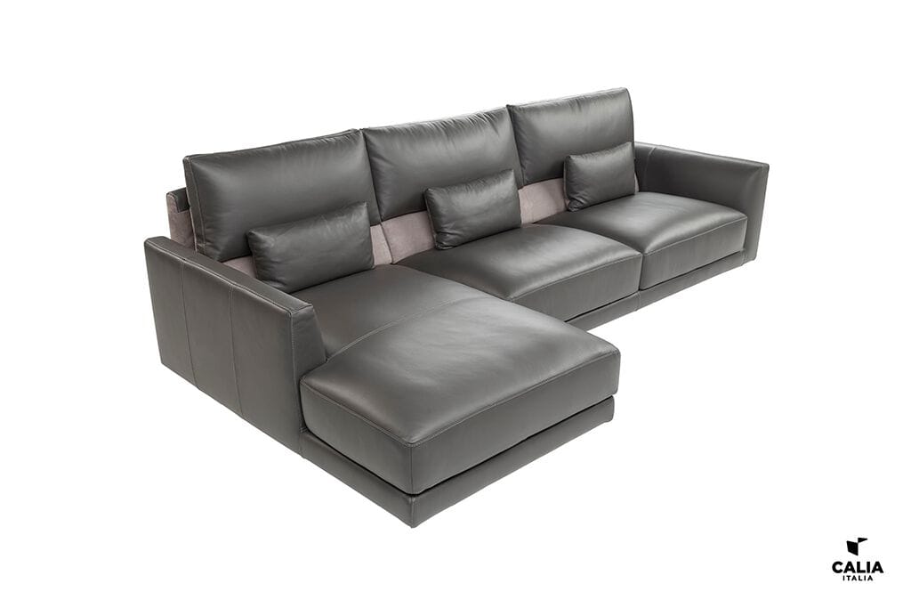 Кожаный диван с полуостровом Calia Italia Superior ARCH-00101972 - Вид №2