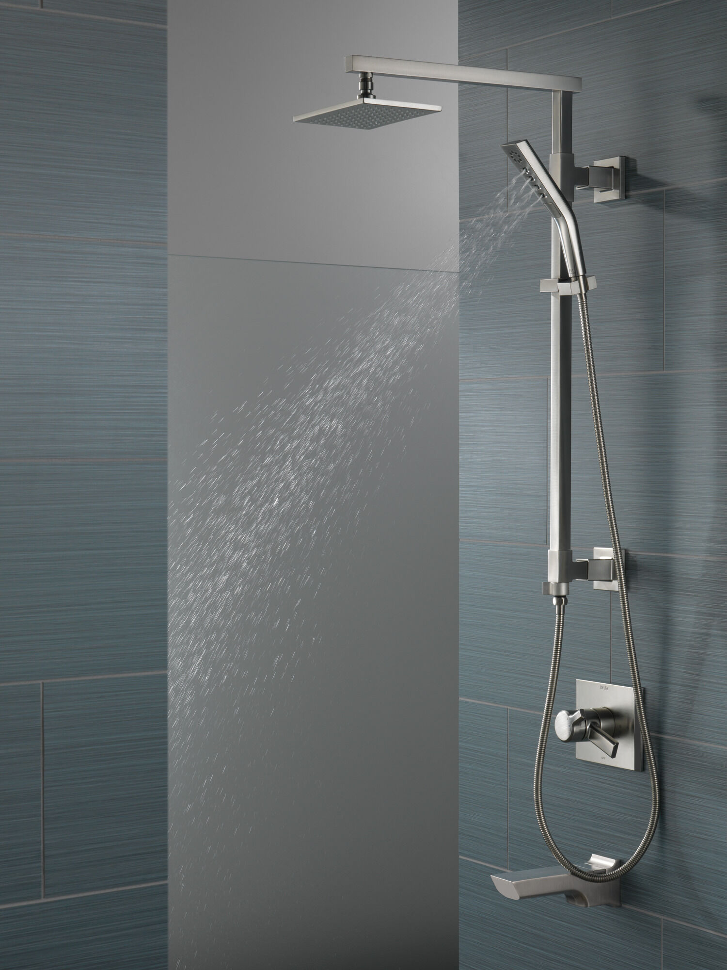 RP62955SS Душевая лейка Raincan с одинарной настройкой Delta Faucet Universal Showering Нержавеющая сталь  - Вид №2
