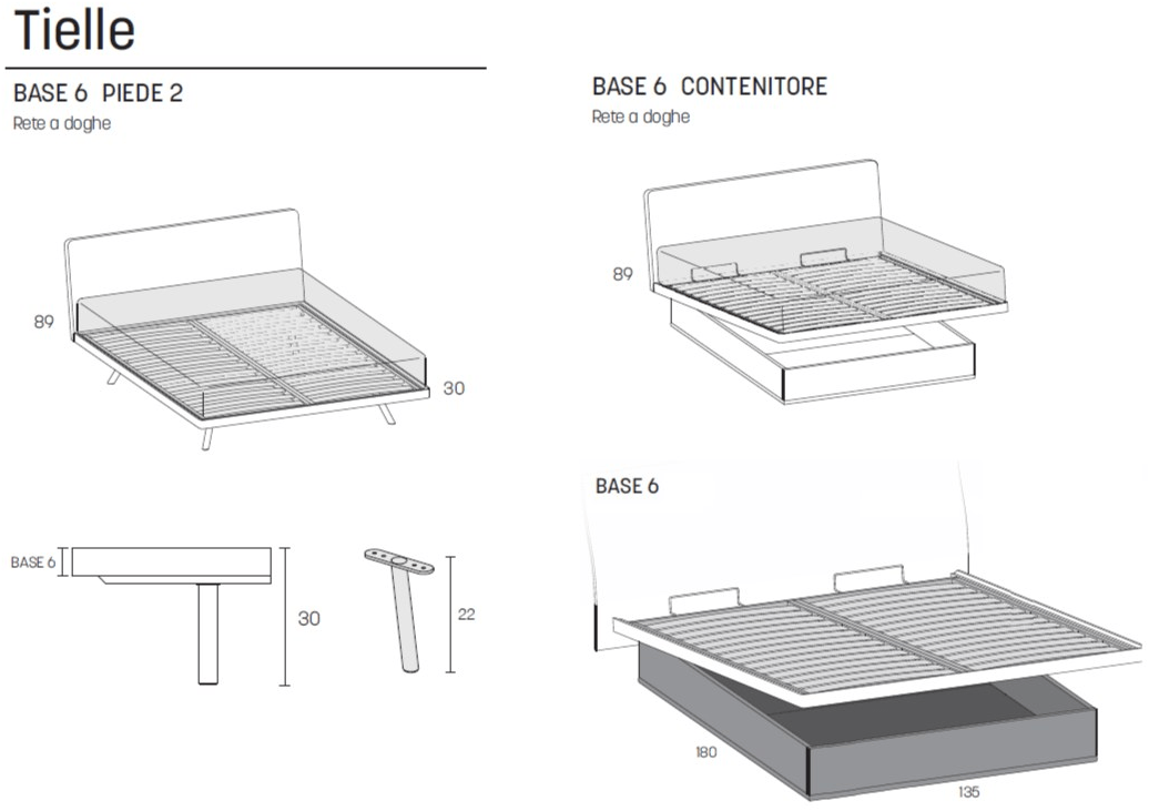 Caccaro Двуспальная кровать из дерева Letti legno sun-id-1407924 - Вид №2