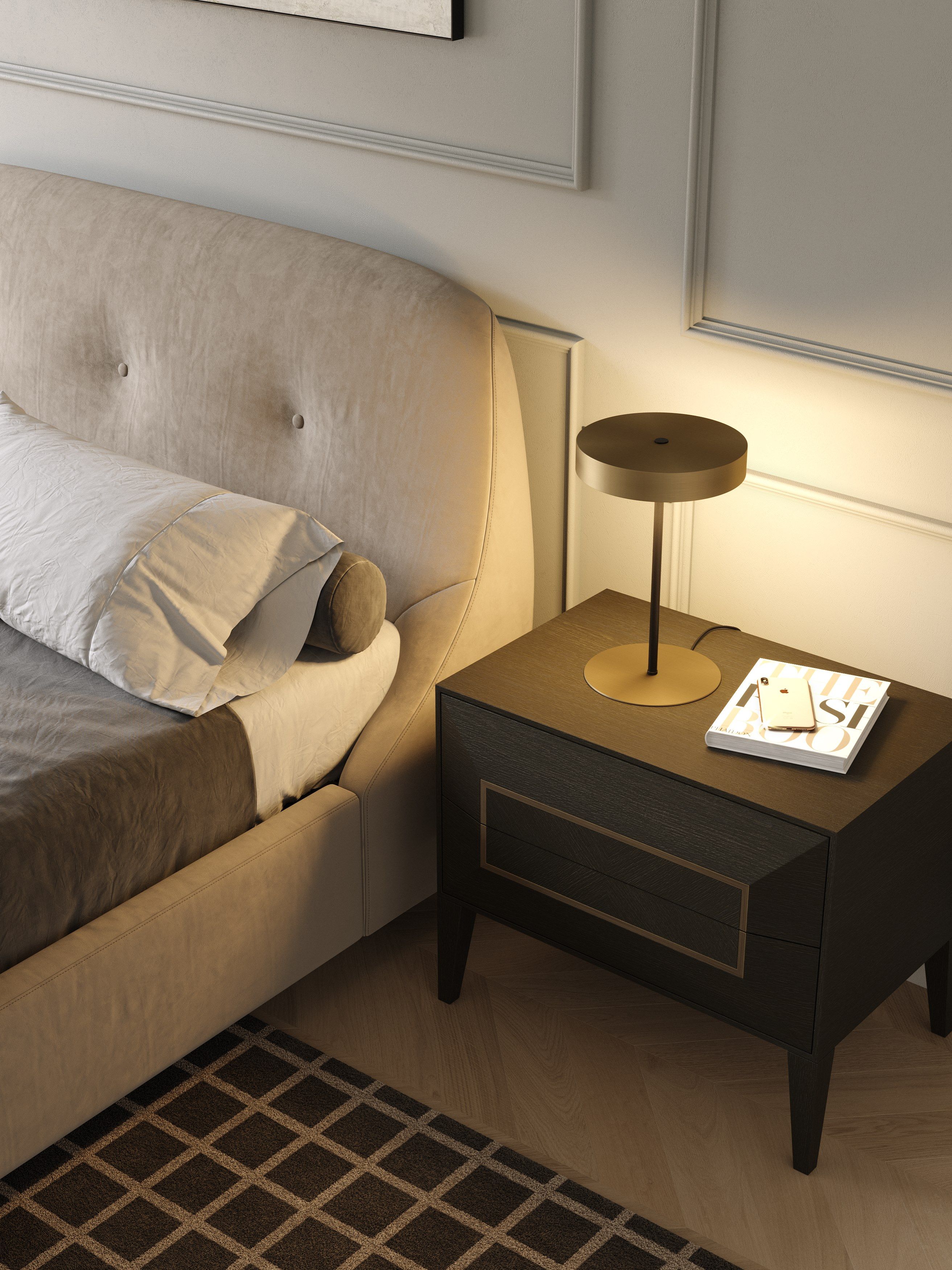 Деревянная тумбочка Stylish Club ARCH-00071724 - Вид №3