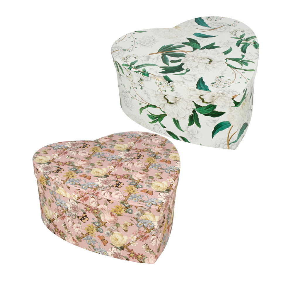 265/1 Коробка картонная сердце, бумажная №07 34.5х15.6 см в ассортименте ККБ Grand Gift 