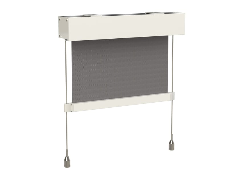 Приводной роликовый занавес и лебедка или моторный контейнер Mv Line рулонные шторы со стальными тросами и мусорным контейнером ARCH-00086326