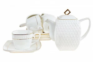 Чайный сервиз The snow Queen КОРАЛЛ THE SNOW QUEEN 029642 Белый