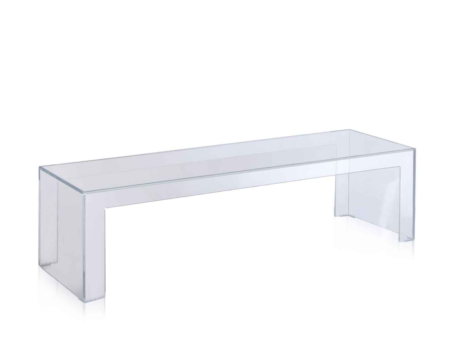 Низкий прямоугольный журнальный столик из ПММА Kartell INVISIBLE SIDE ARCH-00063063 - Вид №9