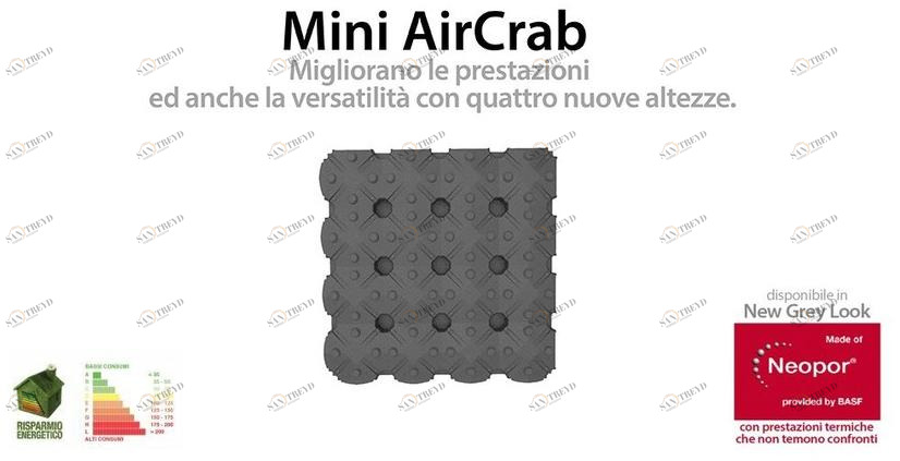 Sicilferro Опалубка и купол для подполья  Mini air crab 