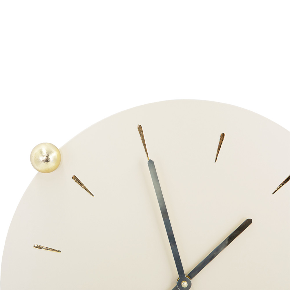 45018 Часы настенные Терра Бранч Айвори Мраморное Золото BOGACHO 4627179656577 - Вид №3