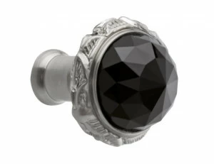 0Z5743.BN0.00 Ручка корпуса диаметром 27 мм с черным кристаллом Swarovski Золото 24К