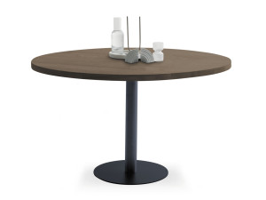 Круглая дубовая столешница