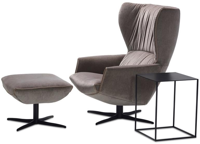 JORI Кресло поворотное на 4-х спицах с подлокотниками Rapsody lounge sun-id-1474028 - Вид №1