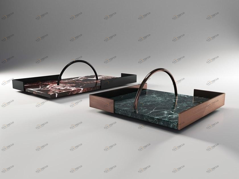 ROSSATO ARREDAMENTI Поднос из мрамора Home sun-id-1502045