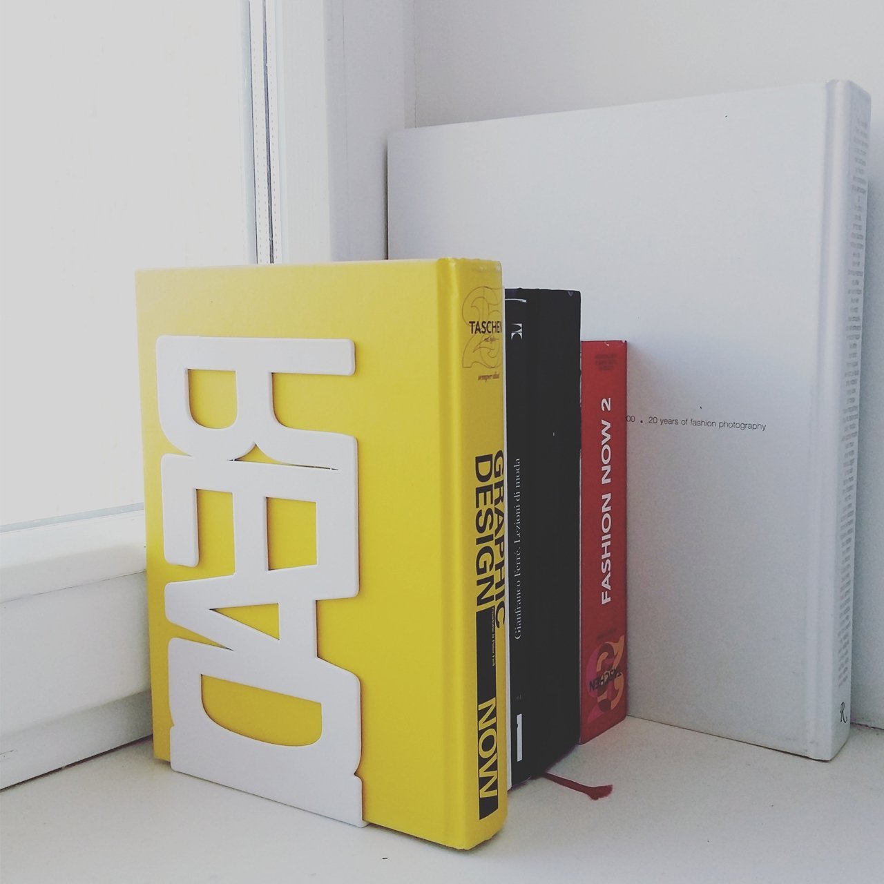 Держатель для книг "README" красный BONESSI  049437 Красный  - Вид №4