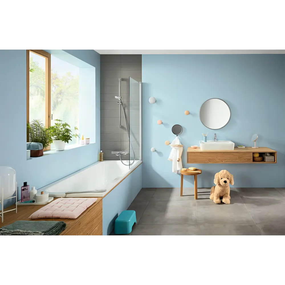 Душевая стойка Hansgrohe Croma Select E Multi 90 см 3 режима 82600624 STLM-2147942 Без серии - Вид №3