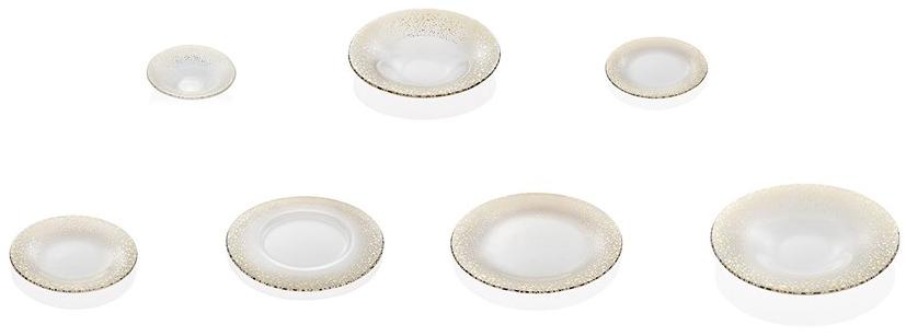 IVV Украшенная стеклянная тарелка Sparkling 8148.2 - Вид №1