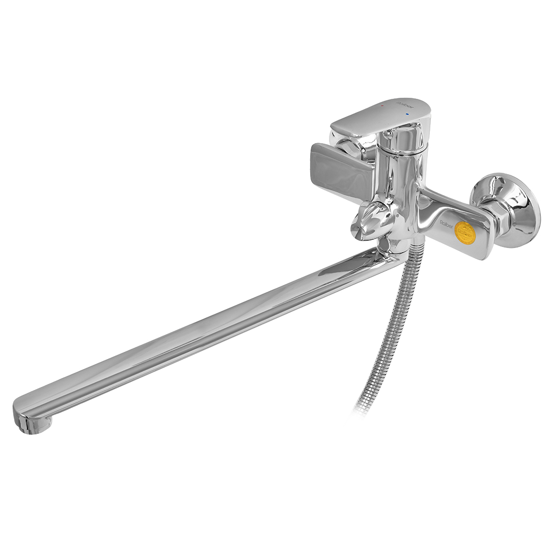 R1504 Смеситель для ванны Zinger однорычажный Raiber  - Вид №8