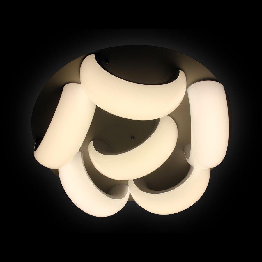 Потолочная светодиодная люстра Ambrella light Orbital Cloud FC12/6 WH 120W D650 AMBRELLA LIGHT ORBITAL CLOUD 220088 Белый  - Вид №2