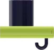 800.03.400 Подставка для зубных щеток с крючками, 4 места HEWI Kids - Вид №6