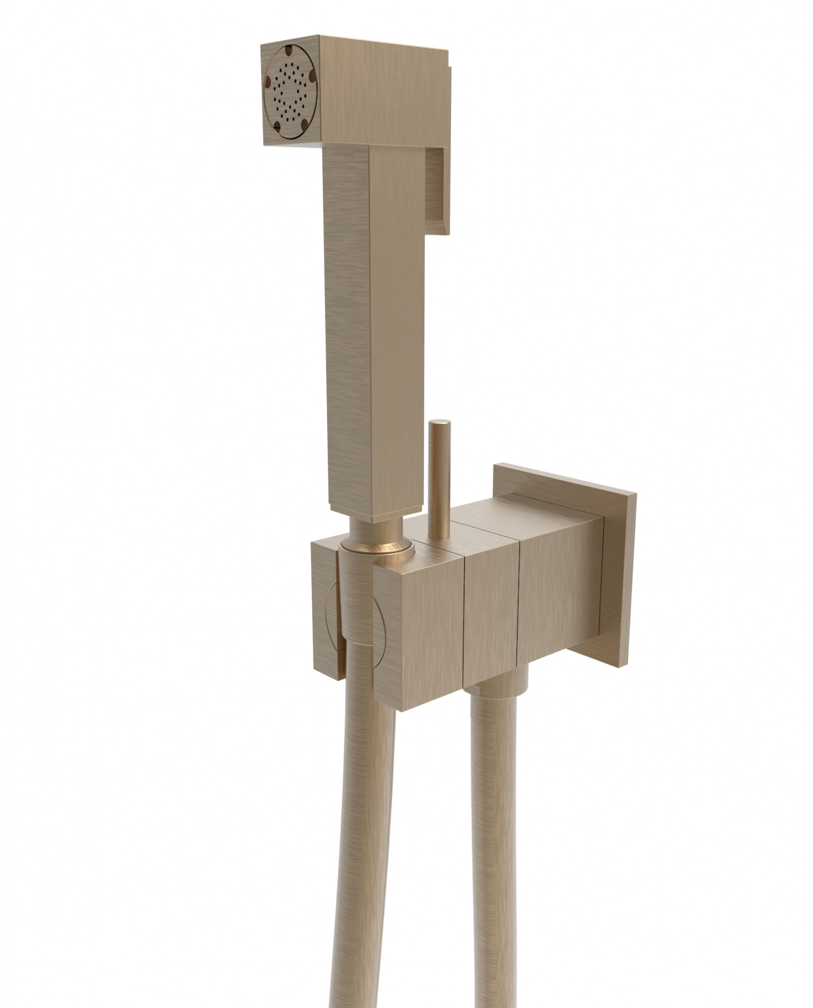 KSPAQ101-09BS Гигиенический душ со смесителем , брошированная бронза Graffio Namir 