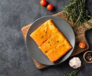 9273 Лосось в томатно-базиликовом маринаде для запекания Вкусляндия