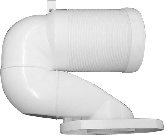 ACS101 Гофра для унитаза, выход в пол для американского типа GSG CERAMIC Accessori