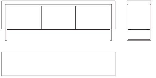 Milla & Milli Буфет из массива дерева с ящиками Offset sun-id-1471904 - Вид №7