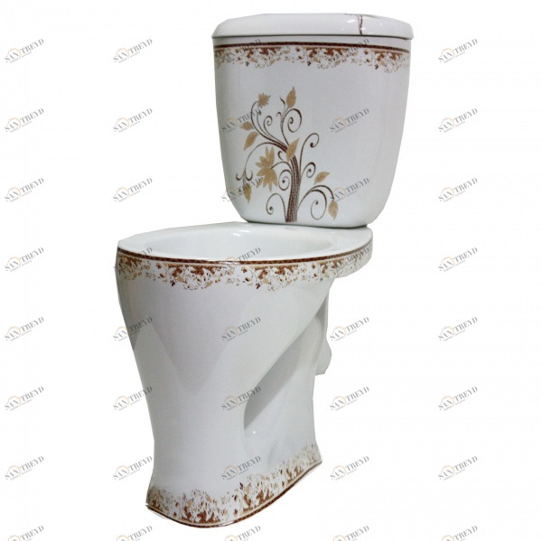 1030131 Компакт унитаз с бачком Белый Лобненский Стройфарфор  Россия 