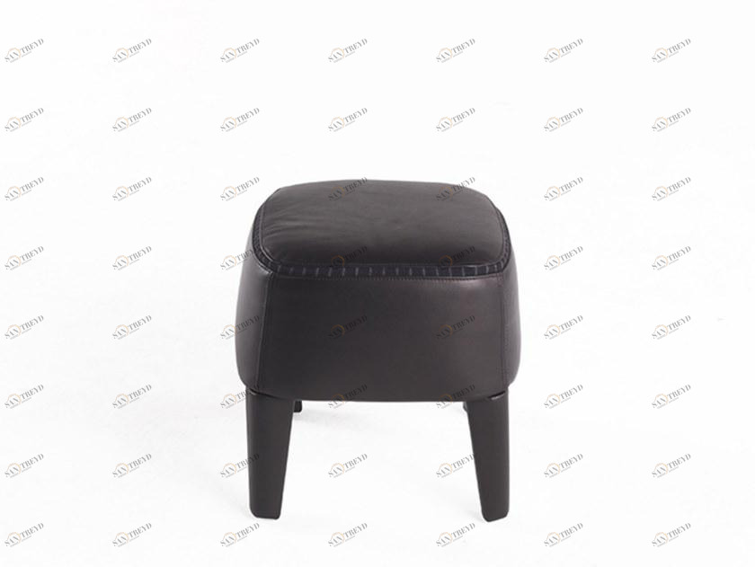 Gianfranco Ferré Home Квадратный кожаный пуф Mini sun-id-1459742