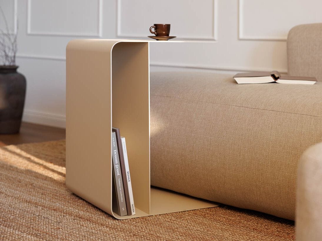 Стальной журнальный столик с порошковым покрытием Metallbude COSMO ARCH-00108059 - Вид №4