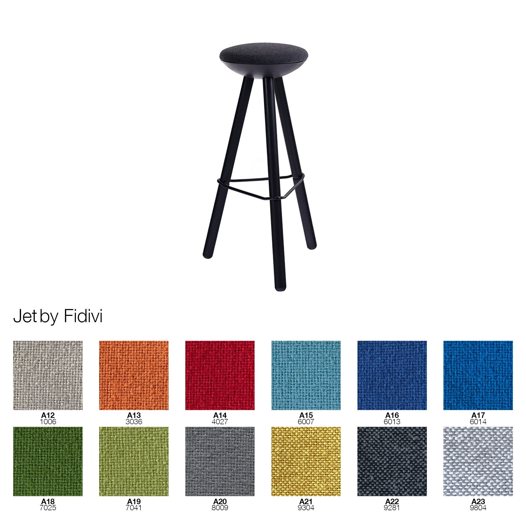 Деревянный табурет с подставкой для ног Askia TRIBUT ARCH-00075452 - Вид №2