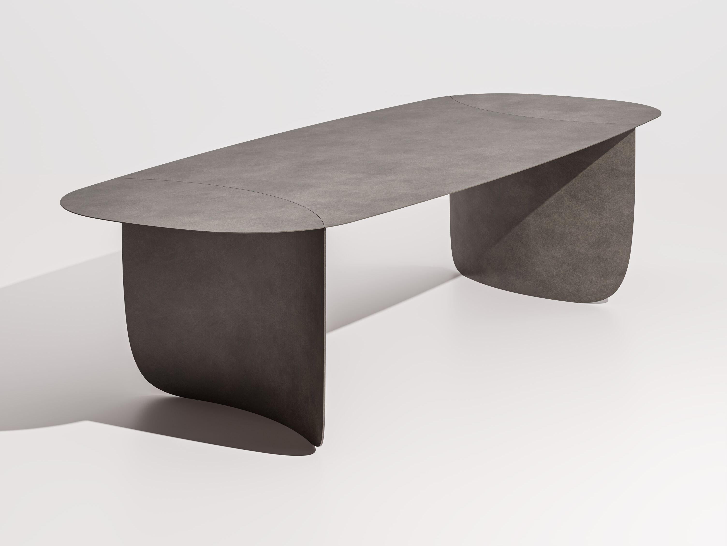 Окрашенный металлический обеденный стол Ronda Design FOIL ARCH-00091119