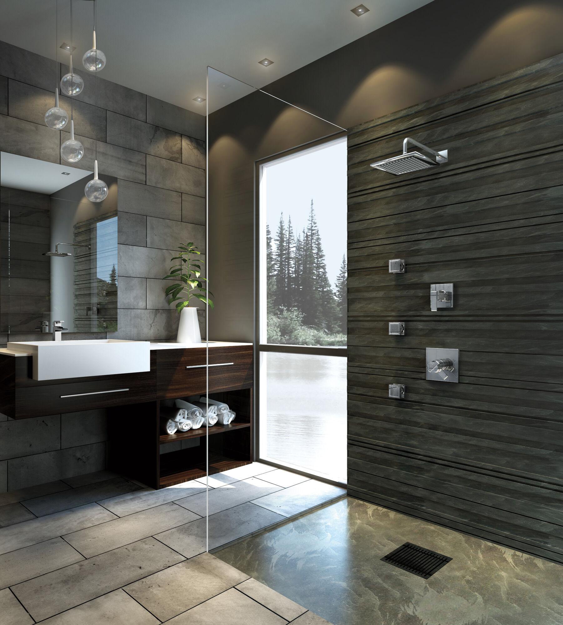 50150 Спрей для тела для поверхностного монтажа Delta Faucet Delta Хром - Вид №4