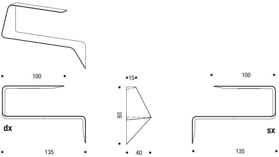 MDF Italia Письменный стол из cristalplant® sun-id-1385204 - Вид №4