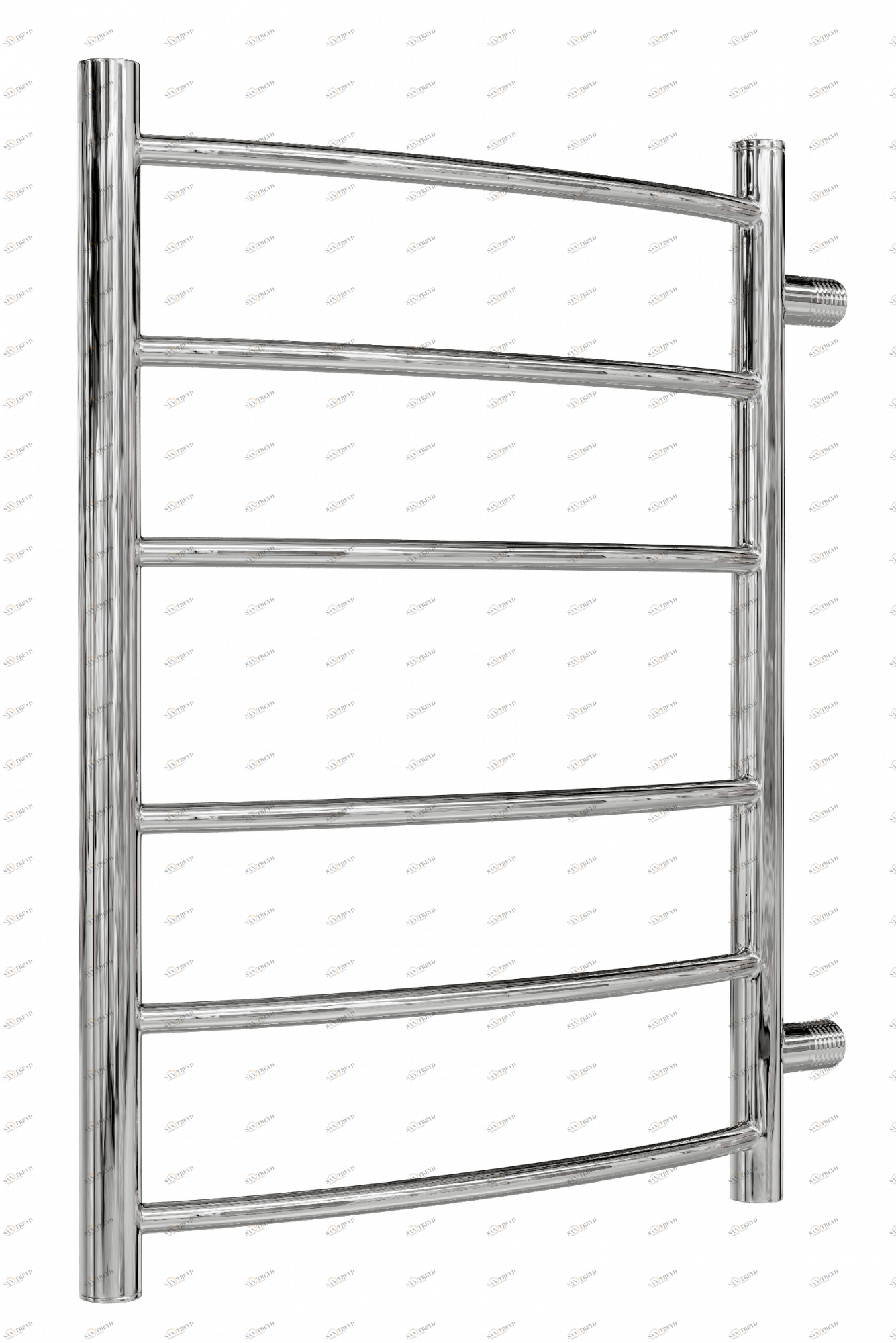 4670030726254 ЭКОНОМ Классик П6 500х696 б/п 500 Полотенцесушитель TERMINUS RAL 9005 матовый