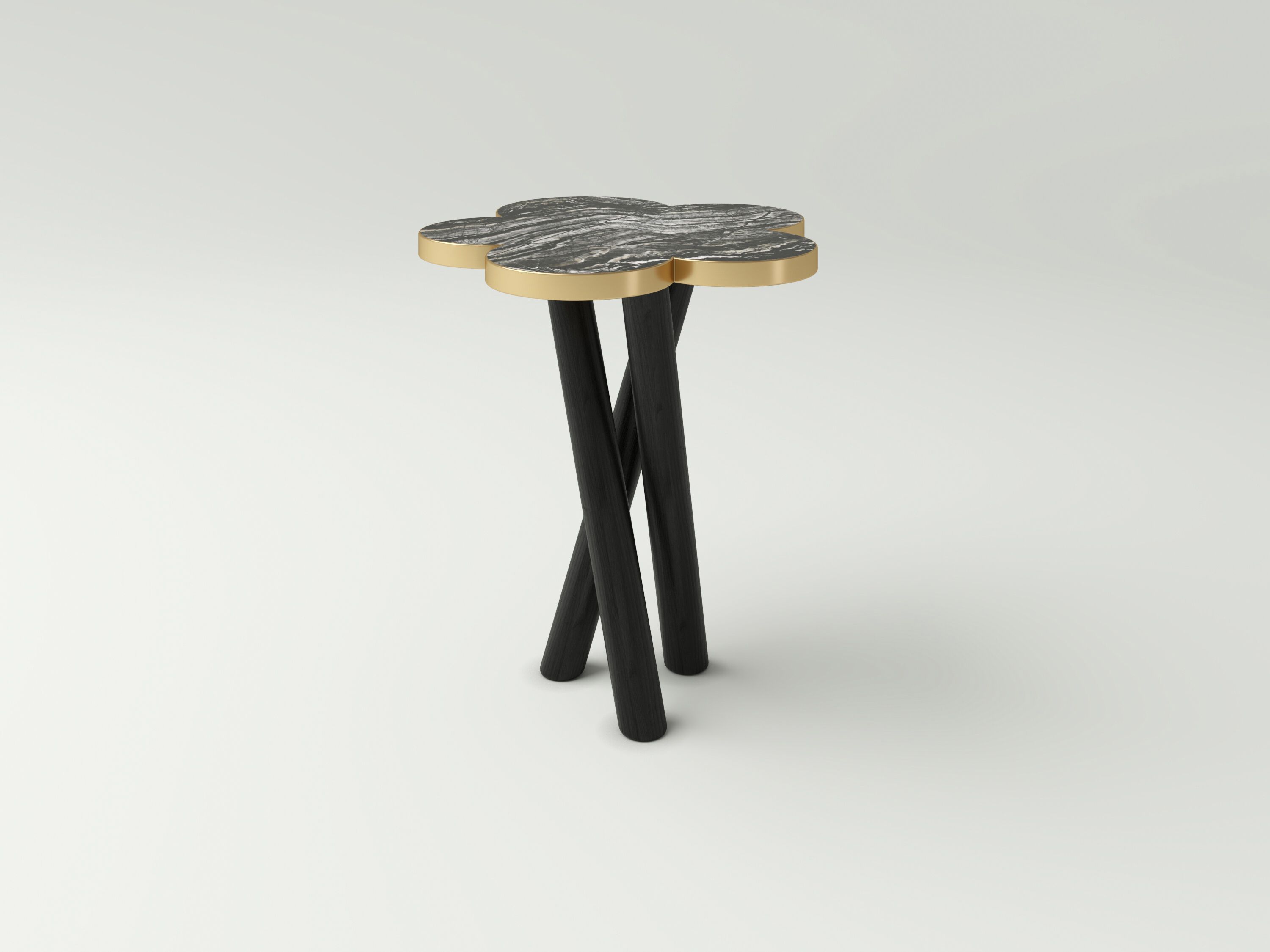 Журнальный столик из дуба и камня NITZAN HOME MATILDA ARCH-00065629