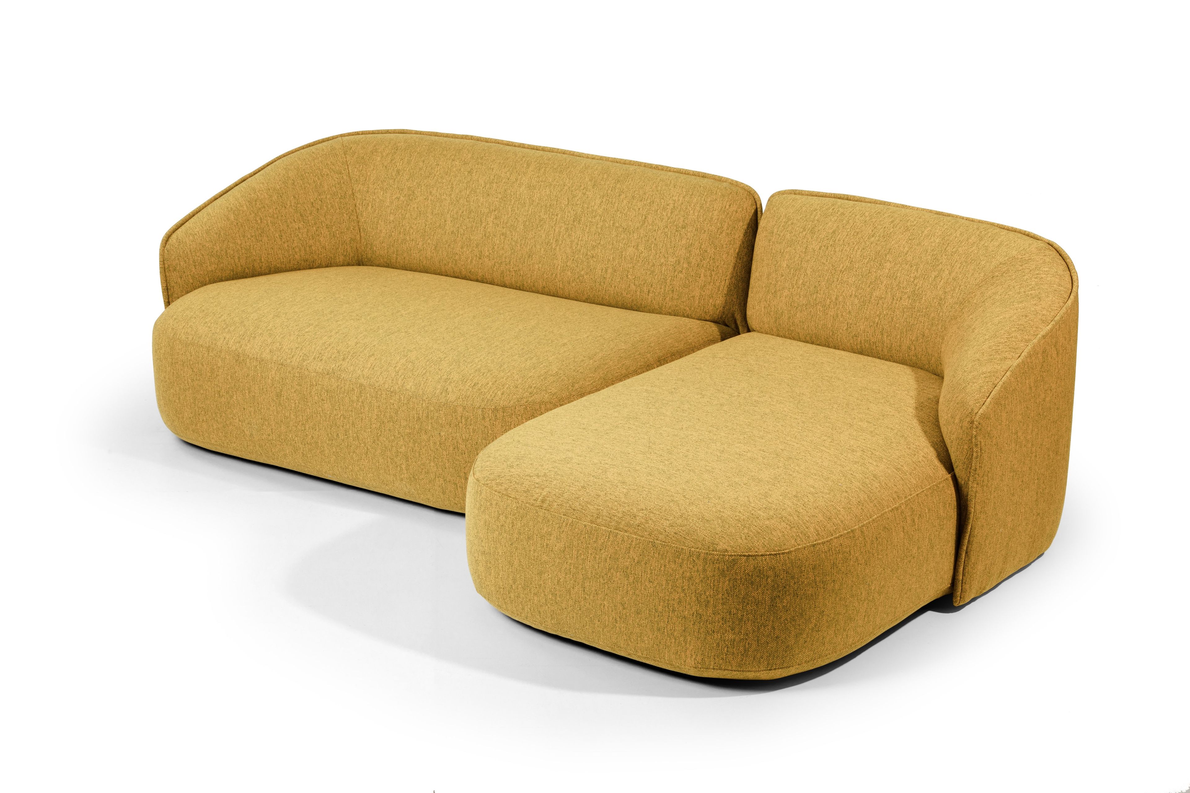 Секционный тканевый диван с полуостровом True Design SIBYLLA ARCH-00027547 - Вид №2